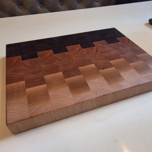 Ombré Style Hardwood Butchers Block Small